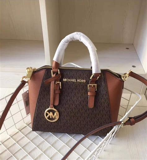 Michael Kors Ciara Medium Signature Messenger Bag in 